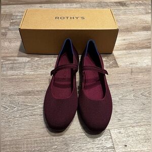 NIB Rothy’s The Square Mary Jane Size 7